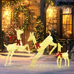 5ft 3-piece 300 Led Light Lighted Christmas