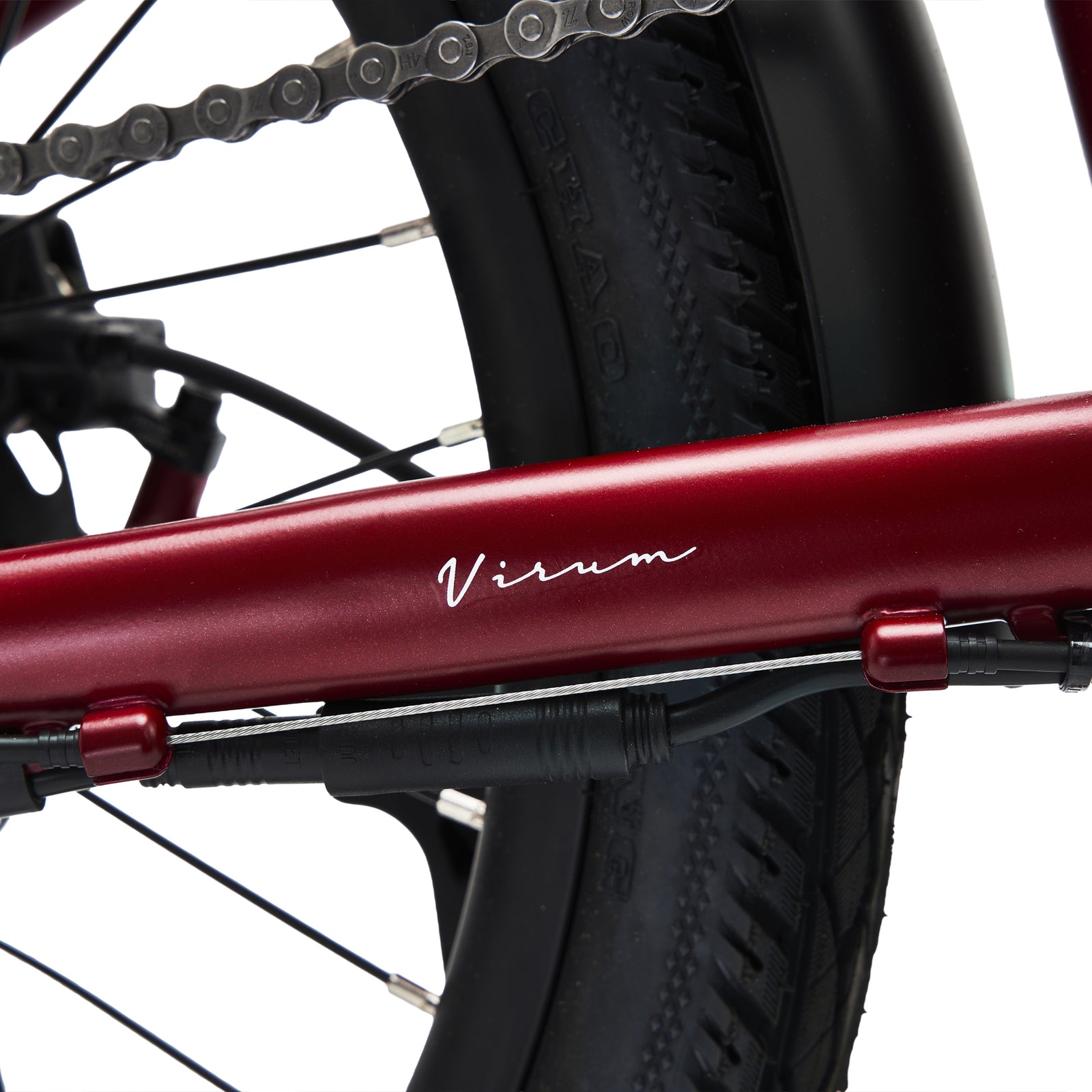 Virum 2026 - Folding Ultra-light E-bike 36v 10ah | Red