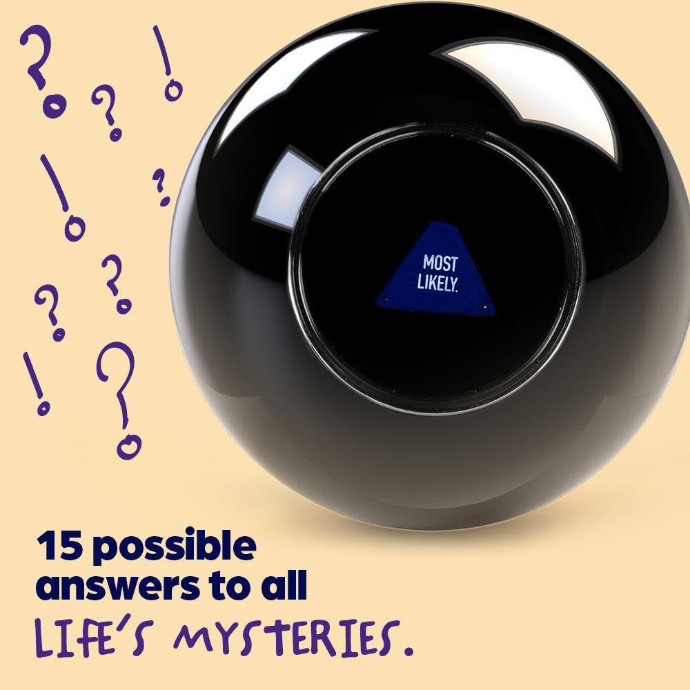 Wicked Gizmos Mystic 8 Ball Retro Black Fortune Telling Mystic Toy Gift