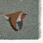HOMESCAPES Grey Robin Non-slip Coir Doormat, 25 X 75 Cm