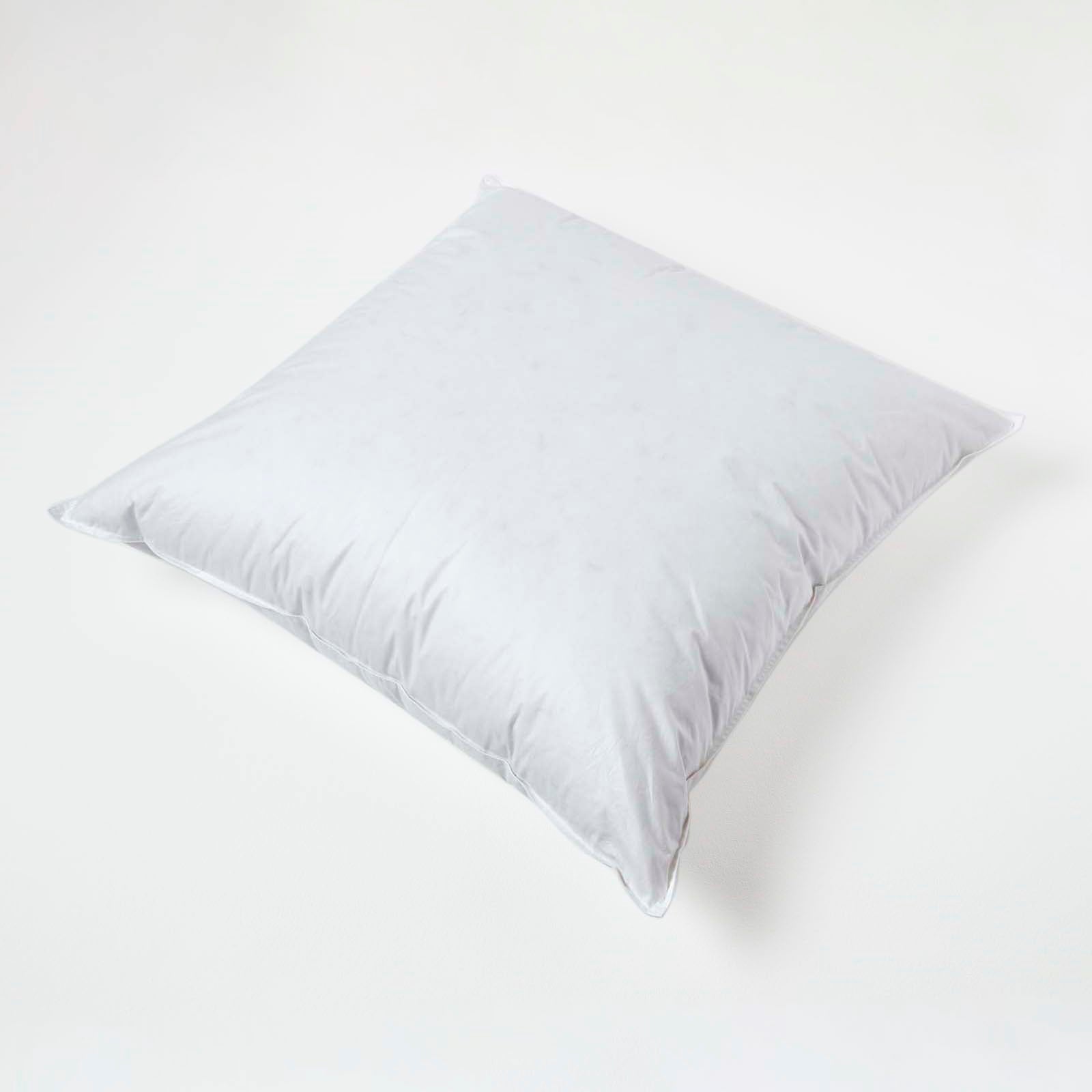 Duck Down Cushion Pad | 90cm x 90cm | White