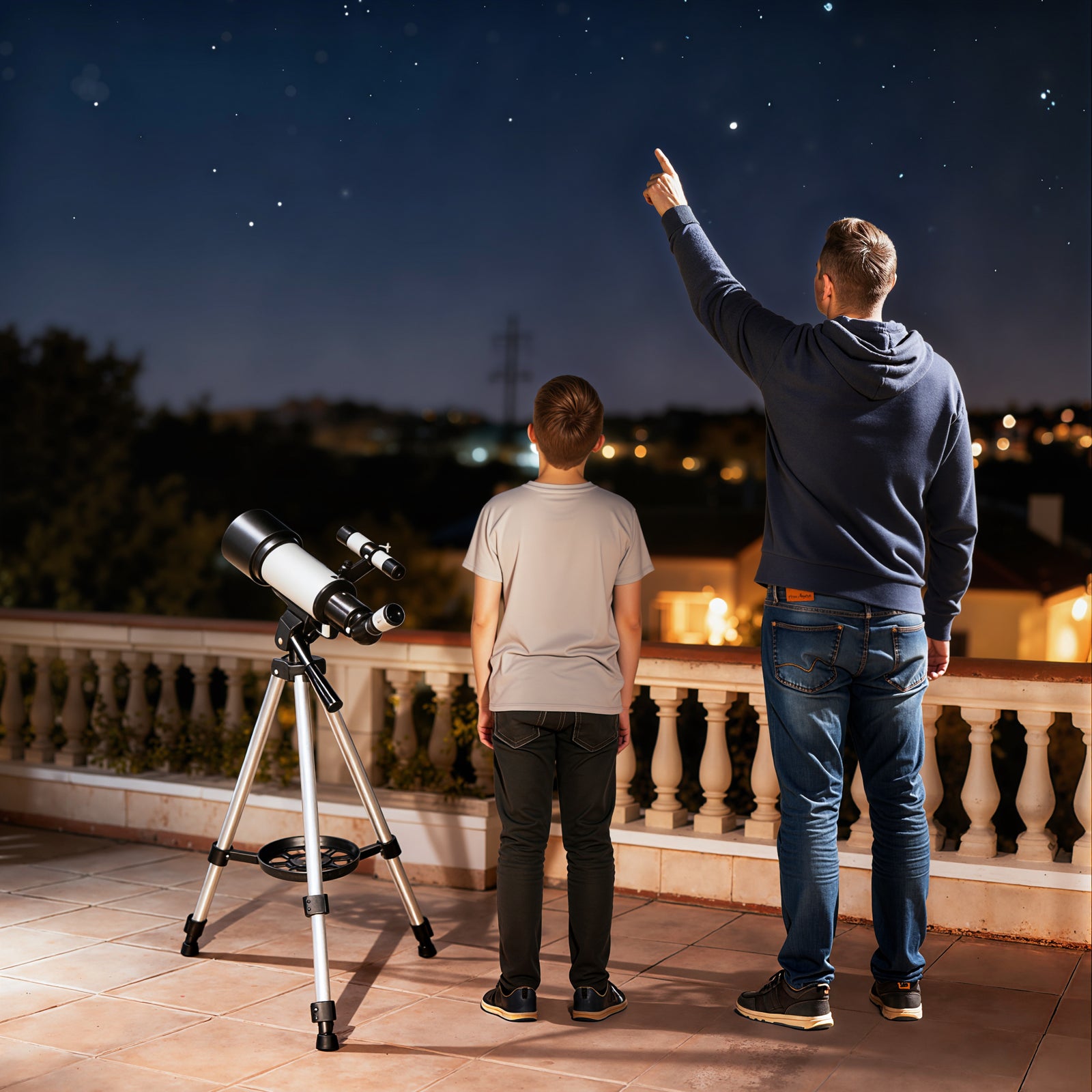 Refractor Astronomy Telescope With 70 Mm Aperture
