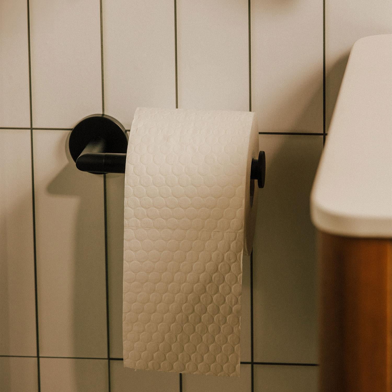 Toilet Roll Holder, Hidden Fixings, Start Collection | Chrome