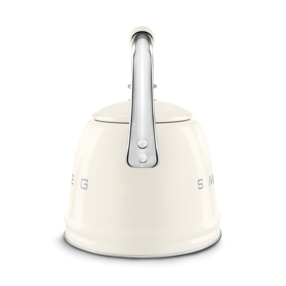 Wkf01 Retro Stovetop Whistling Kettle | Cream
