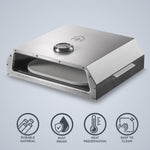 Multi-purpose Barbeque Mini Pizza Oven With Built-in Thermometer