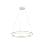 Ring 60cm Led Designer Pendant Lamp A Stunning Centrepiece Formed From A Hypnotic White Circular 36w(175w) Led Hoop