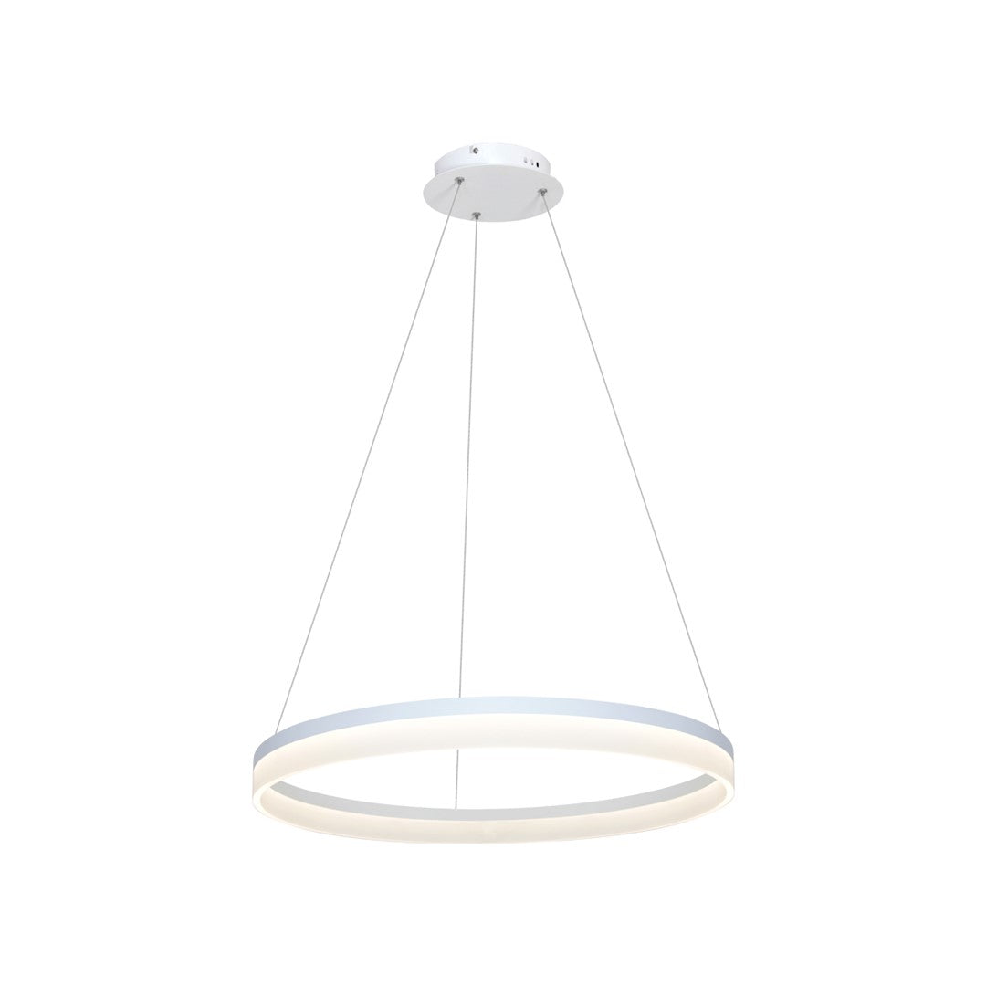 Ring 60cm Led Designer Pendant Lamp A Stunning Centrepiece Formed From A Hypnotic White Circular 36w(175w) Led Hoop