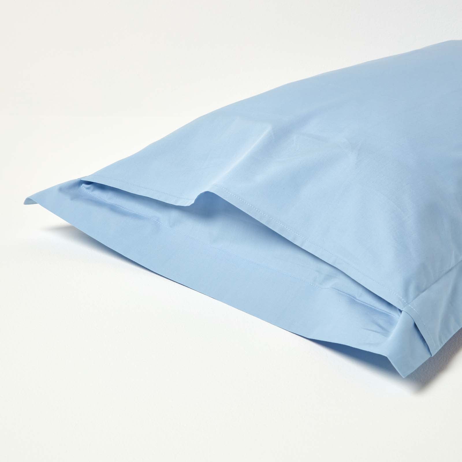 Egyptian Cotton Oxford Pillowcase 200 Tc | 48 x 74cm | Blue