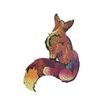 Animal Jigsaw Puzzle, Fox, 160 Pieces, Wooden