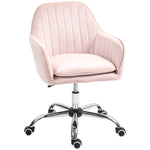Office Chair, Swivel Desk Chair W/ Adjustable Height | Pink