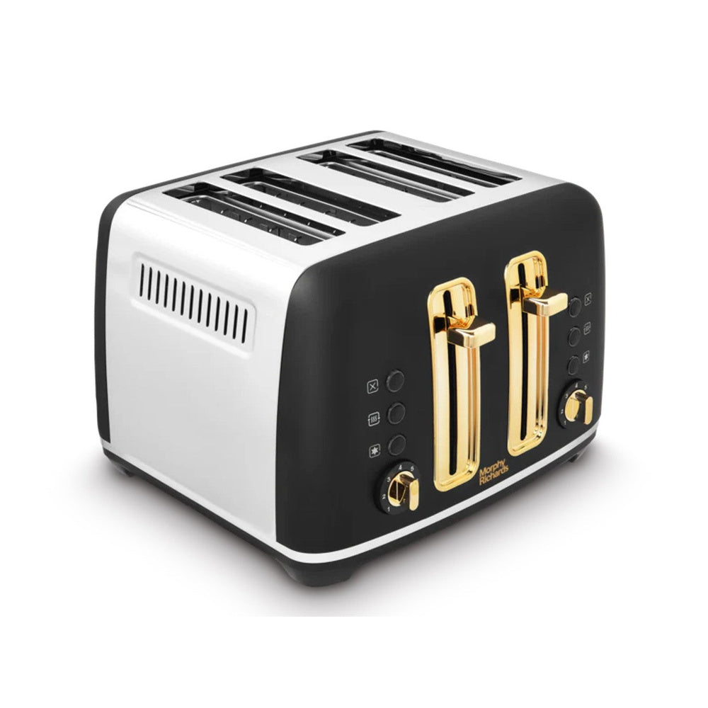 Accents Accents 4 Slice Toaster | Black