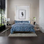 Tulle Extrasoft 100% Cotton Duvet Cover Set – Soft & Breathable Bedding | King | Navy Blue
