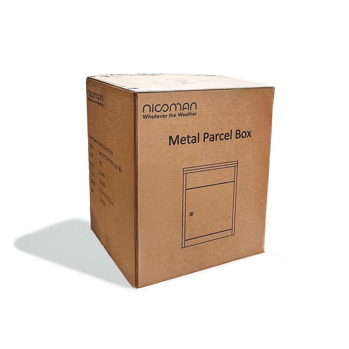 Wall/floor Mounted Parcel Box