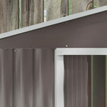 Garden Shed Storage Unit W/locking Door Floor Foundation | Gray