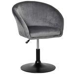Swivel Bar Stool Fabric Dining Tub Seat