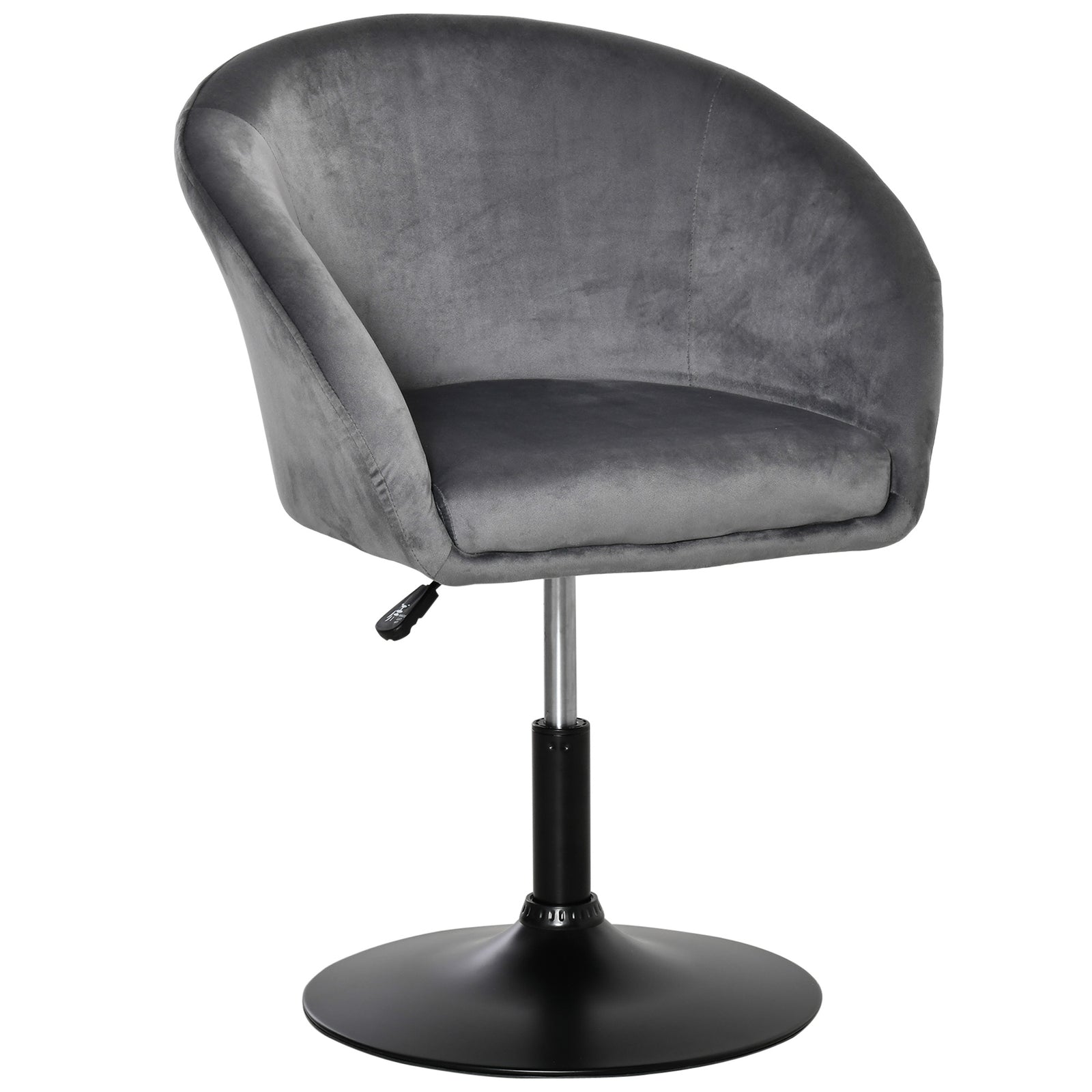 Swivel Bar Stool Fabric Dining Tub Seat