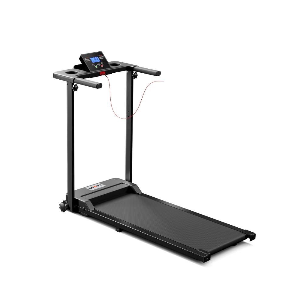 Folding Protective Indoor Treadmill | Black