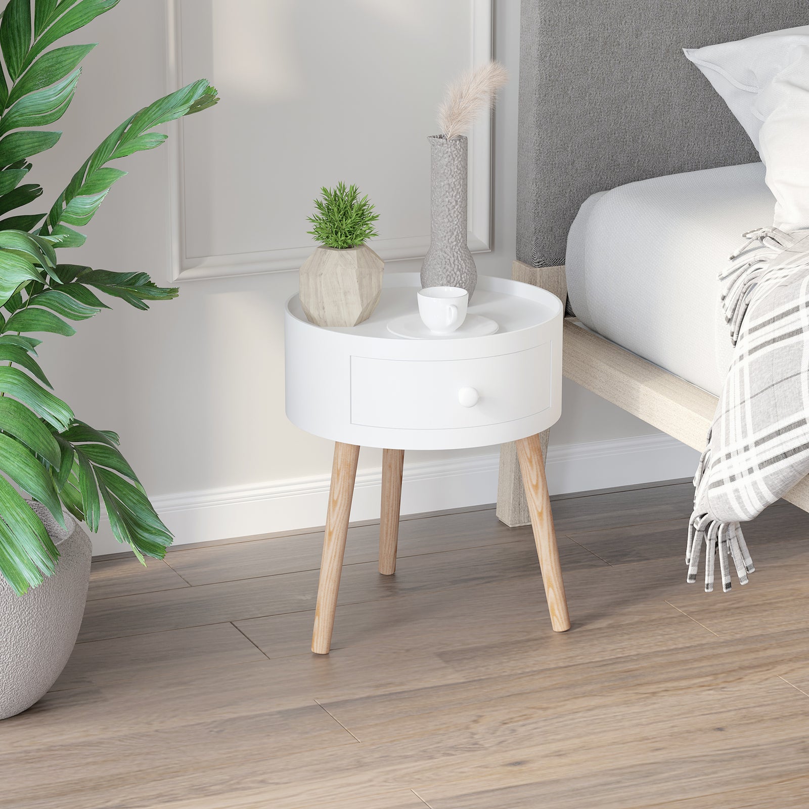 Coffee Table With Drawer Storage Unit