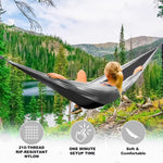 Outdoor Portable Nylon Hammock