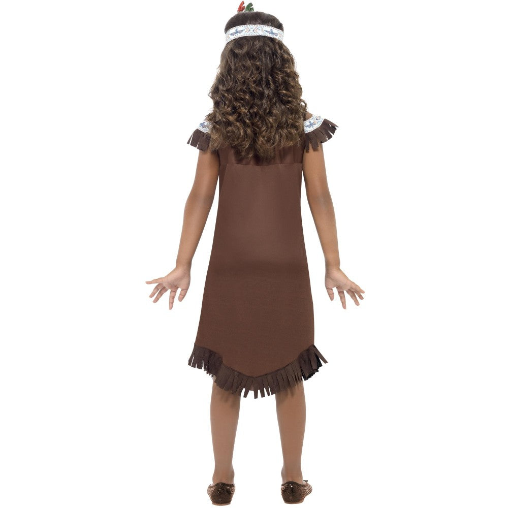 Smiffys Native American Inspired Girl Costume With Feather