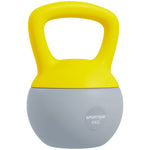 Soft Kettlebell, With Non-slip Handle,for Home Gym Strength | 6kg | Yellow