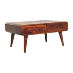 Solid Wood Sonata Chestnut Coffee Table