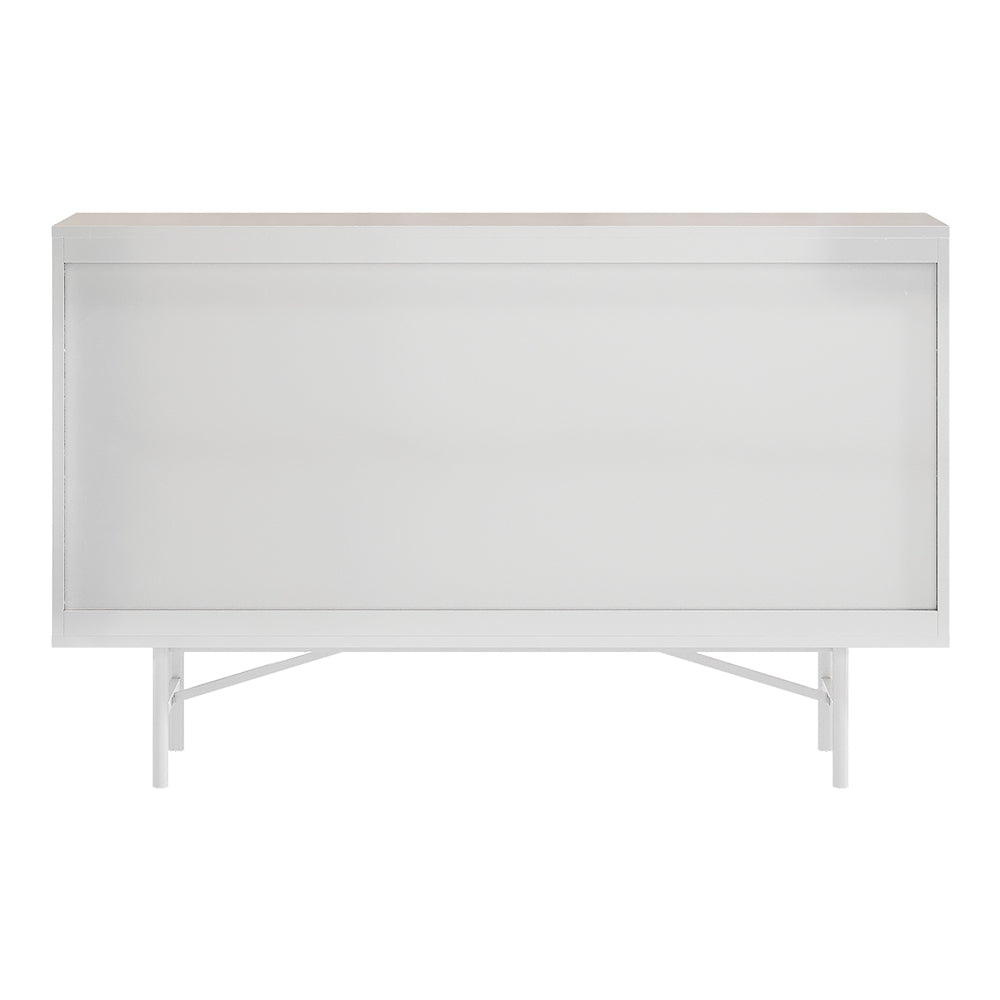 Modern White Dresser Cabinet 3/6 Drawer Storage Unit With Gold Handles | Large