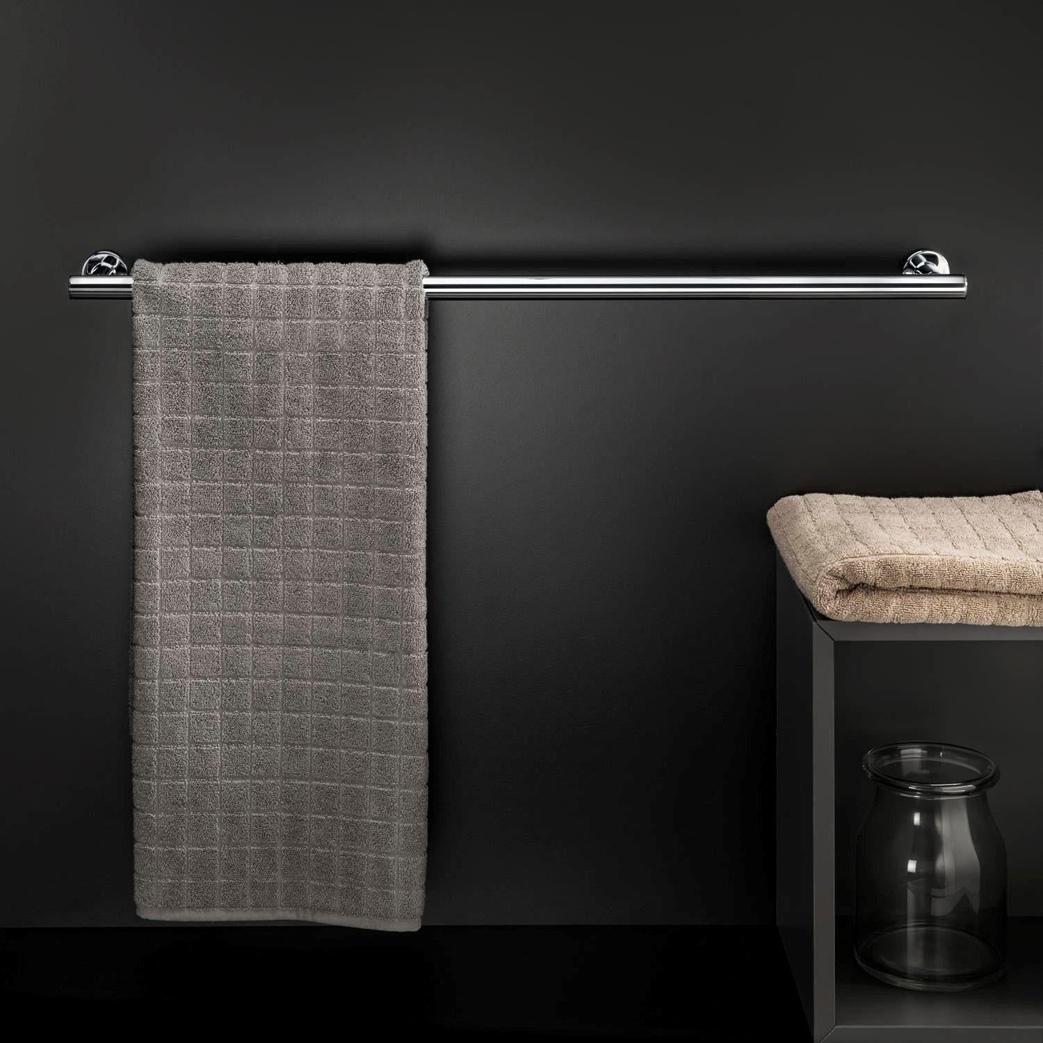 Towel Rail 78cm, Silver, Anti-corrosion, Architect S+ Collection