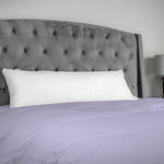 Bolster Long Full Body Cushion Pillow 120x40cm, Orthopaedic Shredded Memory Foam, Pregnancy & Side Sleepers Washable Cover