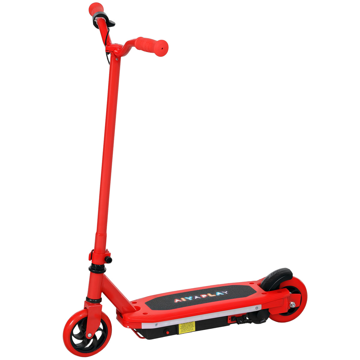 Electric Scooter For Ages 6-14, With Colourful Light | Red