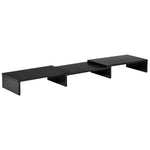 Monitor Stand Screen Riser Adjustable Length For Two Laptop