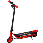 Electric Scooter For 6-14 With Dual Brakes & Colourful Light | Red