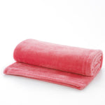 Cozy Touch Supersoft Plush Throw | 127cm x 152cm | Pink