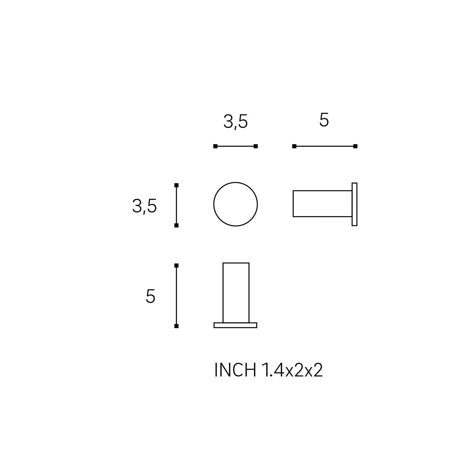 Towel Hook, Robe Hook, Coat Hook, Brushed White,architect S+ Collection