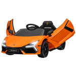 Lamborghini Revuelto Licensed Ride On Car W/ Suspension | Orange