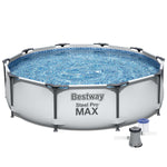 Steel Pro Max 10' X 30"/3.05m X 76cm Round Swimming Pool Set