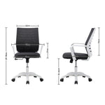 Ergonomic Office Chair Mesh Swivel Computer Chair For Home And Office | Black