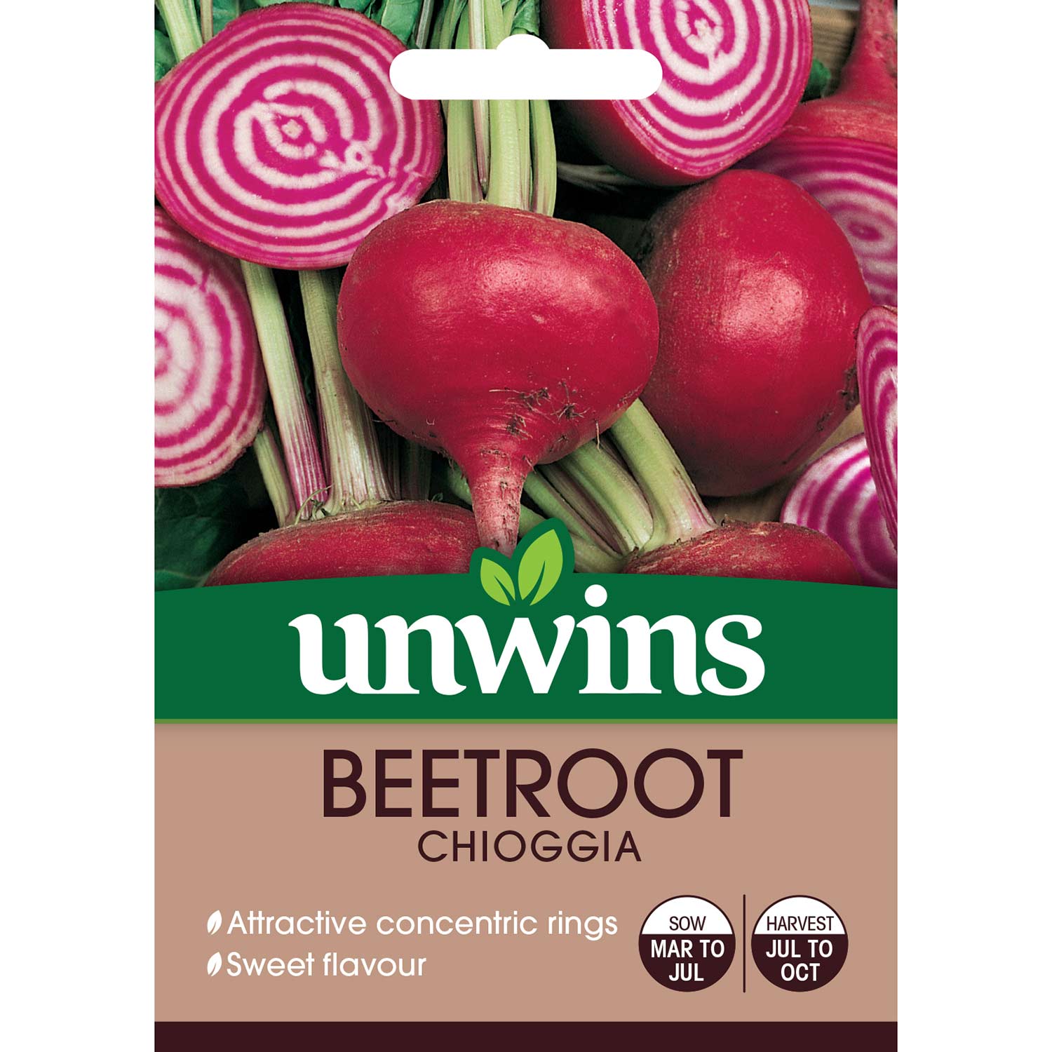 Chioggia Beetroot Seeds | 250 Seeds