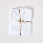 Organic Cotton Duvet Cover Set 400 Tc | European King | White