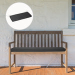 Garden Bench Cushion 2 Seater Seat Pad Indoorand Outdoor Use | Gray