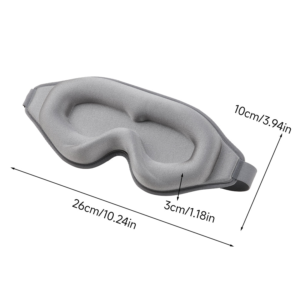 3d Shading Sleeping Eye Mask Blindfold | Grey