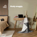 Double Sherpa Fleece Blanket - Urban Chic
