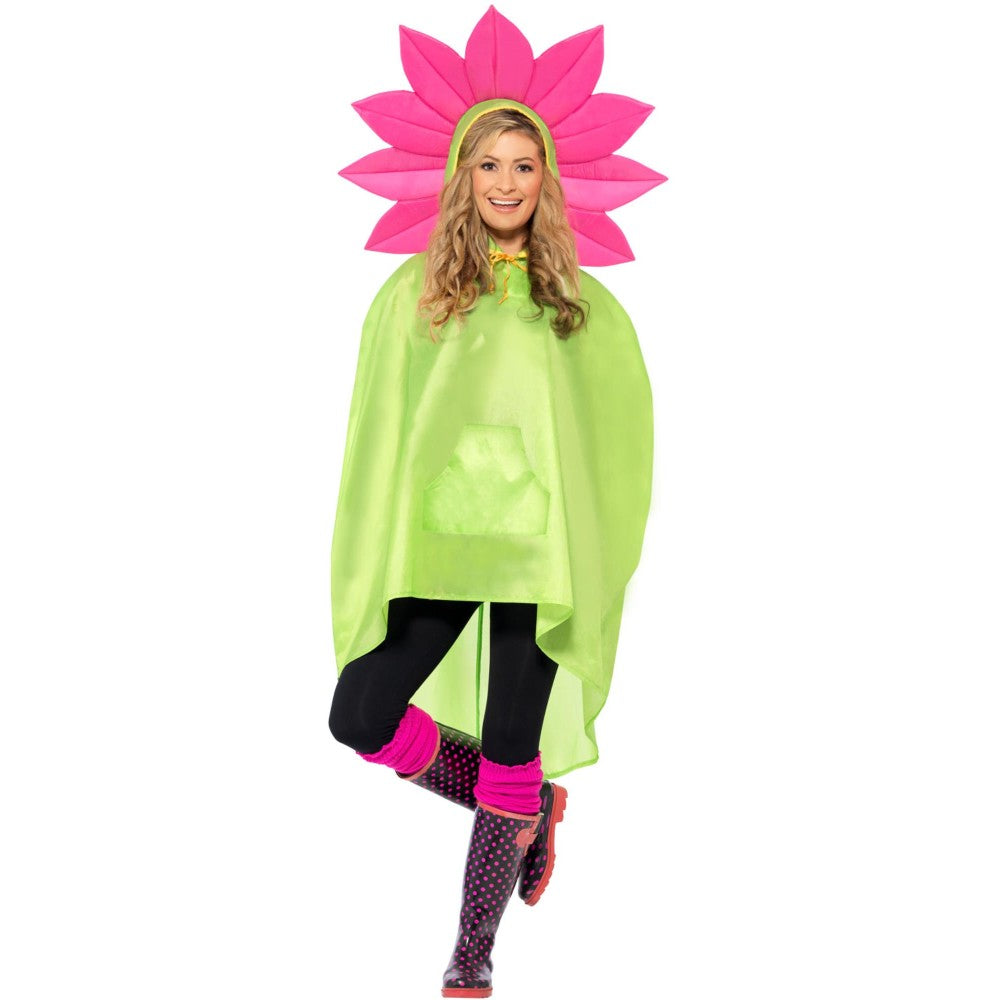 Flower Party Poncho