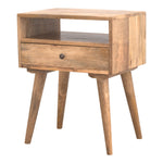 Modern Bedside With Open Slot