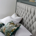 Wilson Fabric Ottoman Bed | King | Grey