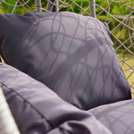 Sutton Hanging Swing Single Egg Pod Chair | One Size | Dark Grey