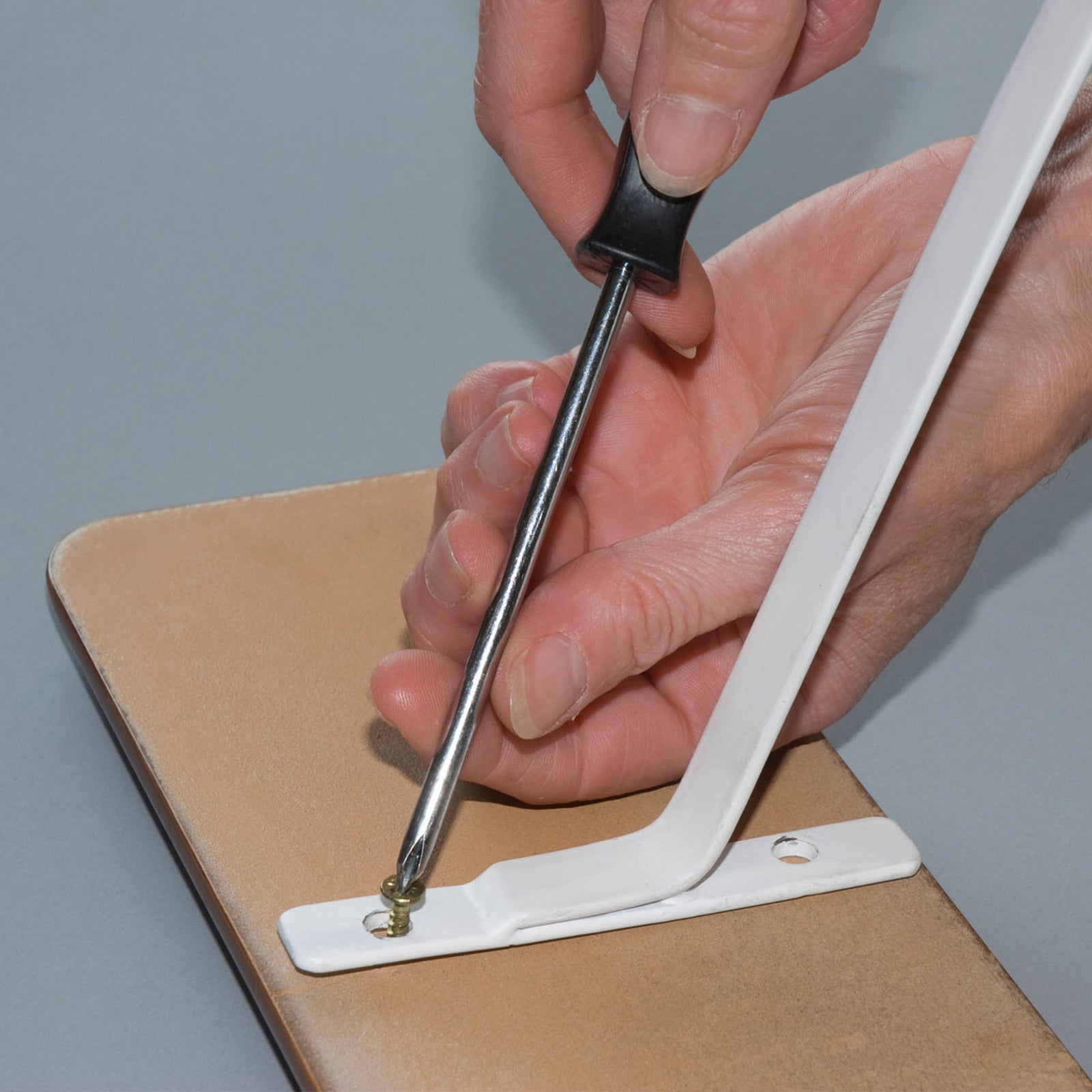 Radiator Shelf 45" (115cm) Painted White Finish, Heat Reflecting No Drilling Needed