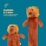 Livivo Lion Animal Style 2l Hot Water Bottle With Soft Removable Washable Cover