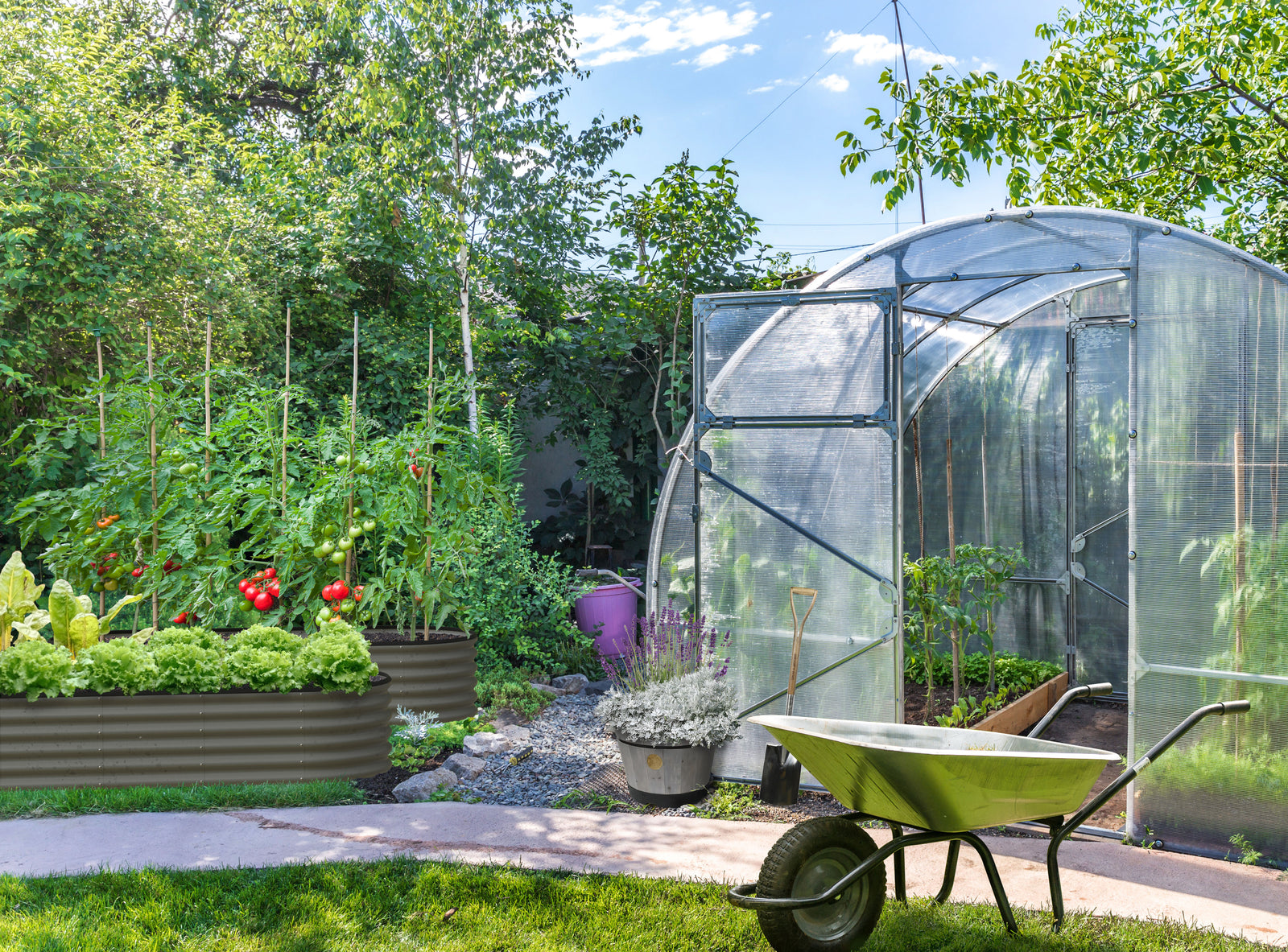 Modular Metal Raised Bed Kit | Charcoal