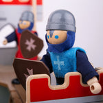 Wooden King George's Castle Bundle, Includes 8 Figures